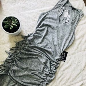 Express Fringe Racerback Dress